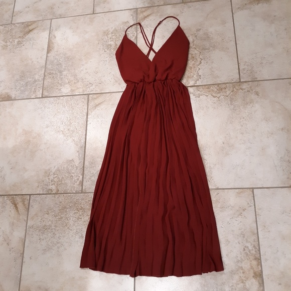 Charlotte Russe Dresses & Skirts - Formal Midi Dress, Pleated